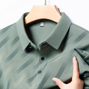 Kit 5 Camisas Masculina Ralp em Malha Seda Gelo e Poliéster