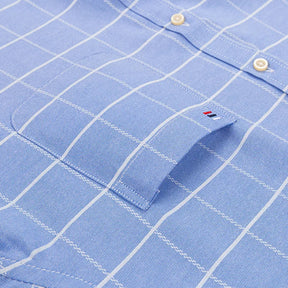 Camisa Masculina Xadrez Manga Longa