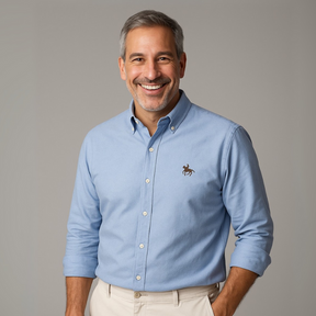 Camisa Masculina Cavalins Manga Longa