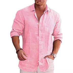 Camisa de Linho Masculina Porto