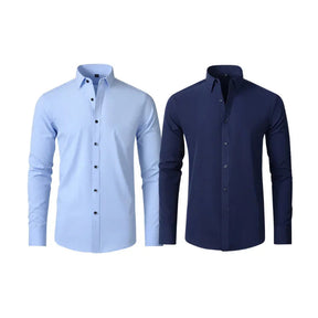 COMPRE 1 LEVE 2 | Camisa Social Ultra Elastech Anti amassados