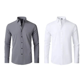 COMPRE 1 LEVE 2 | Camisa Social Ultra Elastech Anti amassados
