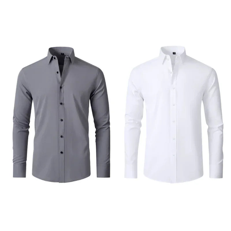 COMPRE 1 LEVE 2 | Camisa Social Ultra Elastech Anti amassados